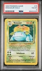 1999 Pokemon Base Set Unlimited #15 Venusaur Holo PSA 4