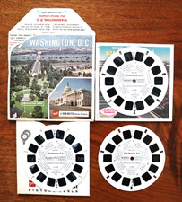 VIEW-MASTER WASHINGTON D.C. NATION  S CAPITAL GAF A790 3 REEL SET