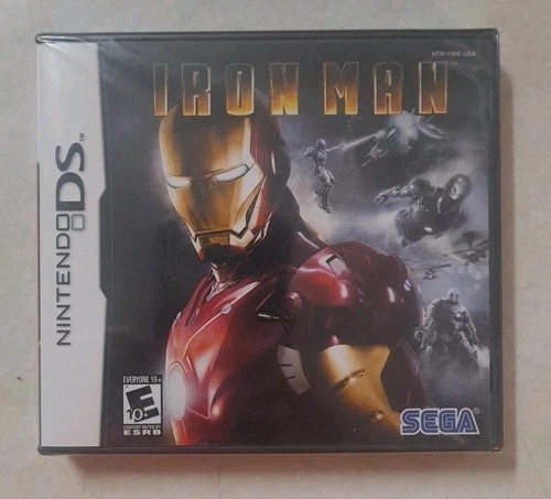 Iron Man (Nintendo DS, 2008) Brand New Factory Sealed