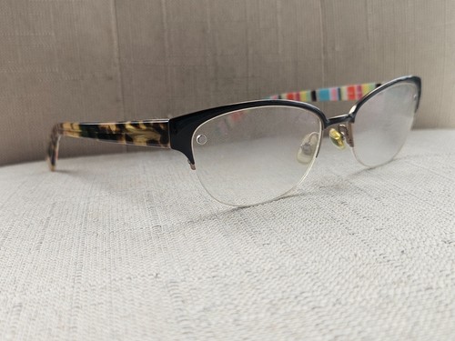Kate Spade Women Glasses Frame SHAYLA OW34 Dark Brown Half Rim Eyeglasses