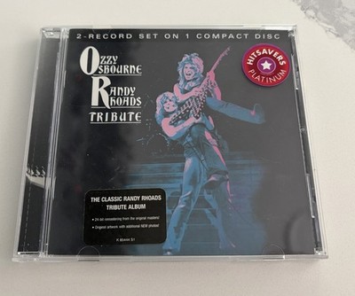 Ozzy Osbourne- Randy Rhoades  Tribute Cd Epic 2002 Reissue 2 Records On 1 Disc