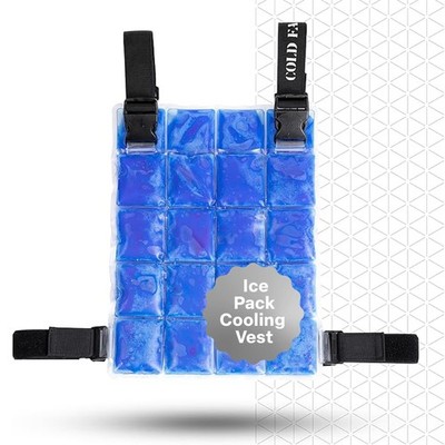 Ice Pack Cooling Vest for Men & Women Lightweight, Adjustable Phase Change Co...