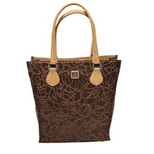 Diane Von Furstenberg Brown FabricTravel/Tote Bag