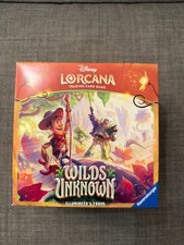 Disney Lorcana Wilds Unknown Illumineer's Trove Box Brand New Factory Sealed