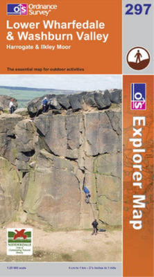 Lower Wharfedale and Washburn Valley (Explorer Maps) (OS Explorer Map), Ordnance