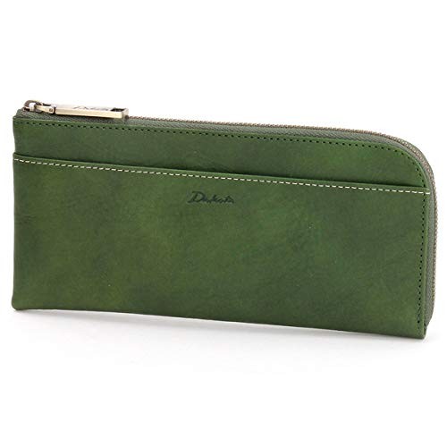 Dakota Largo L-Shaped Zipper Long Wallet| Green| Size Free