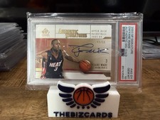 2003 Dwyane Wade SP Signature Edition Signatures Gold ROOKIE /50 PSA 10 Pop 7