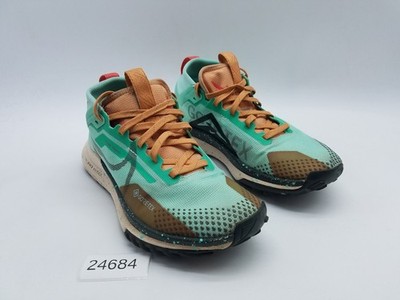 Nike React Pegasus Trail 4 GTX Women's Size 6 Running Shoes Emerald