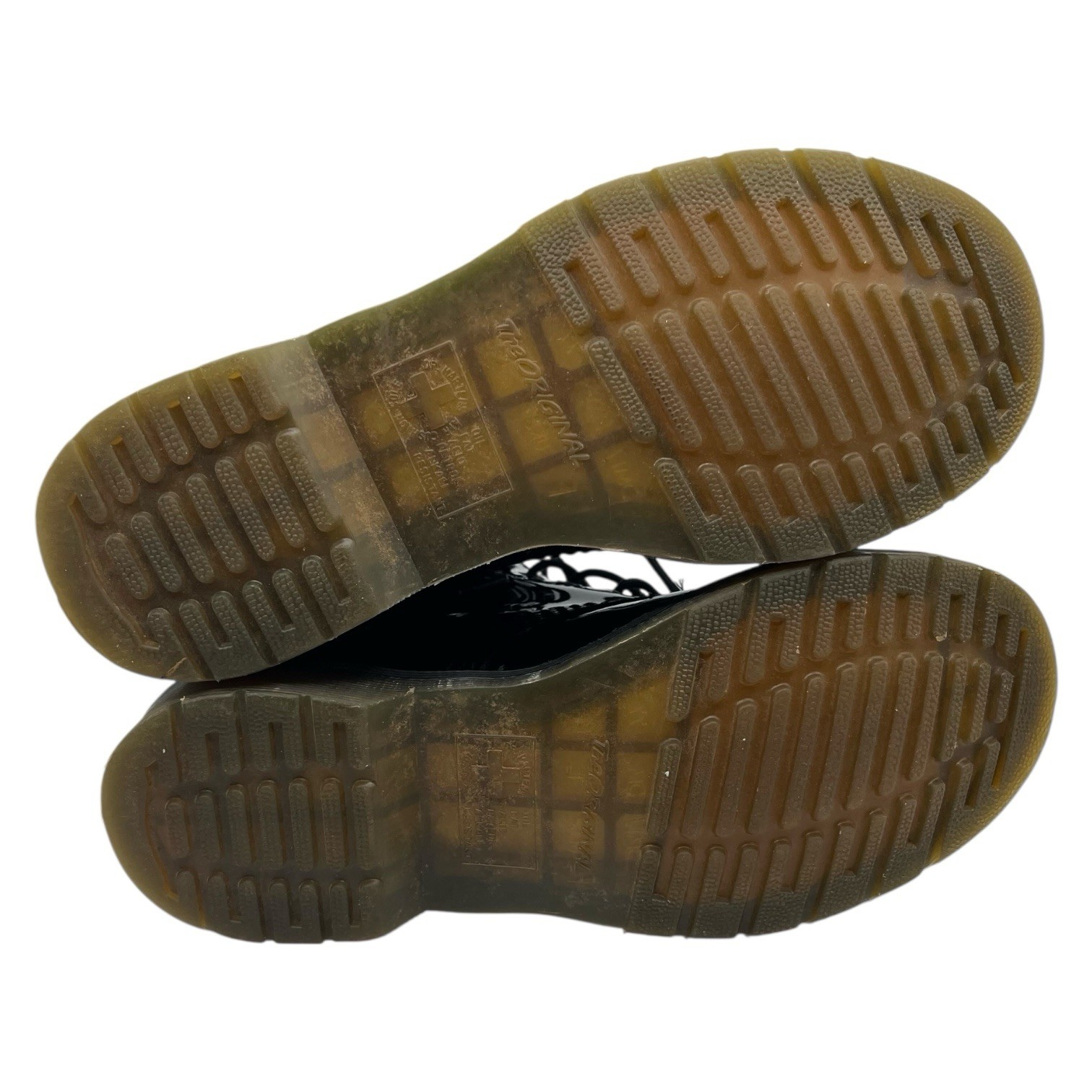 Doc Martens Womens Boots 7 1460W Lace Up Black Leather Combat Punk Grunge Shoes thumbnail 8