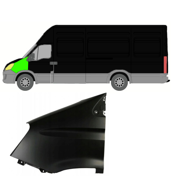 KotflüGel FüR Iveco Daily 2006 - 2009 Vorne Links-image