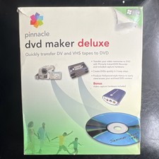 Pinnacle DVD Maker Deluxe USB 2.0 Video Capture Analog to Digital Hub