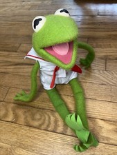 Vintage Kermit the Frog 1976 Fisher Price 850 Jim Henson Muppets Doll Muppet