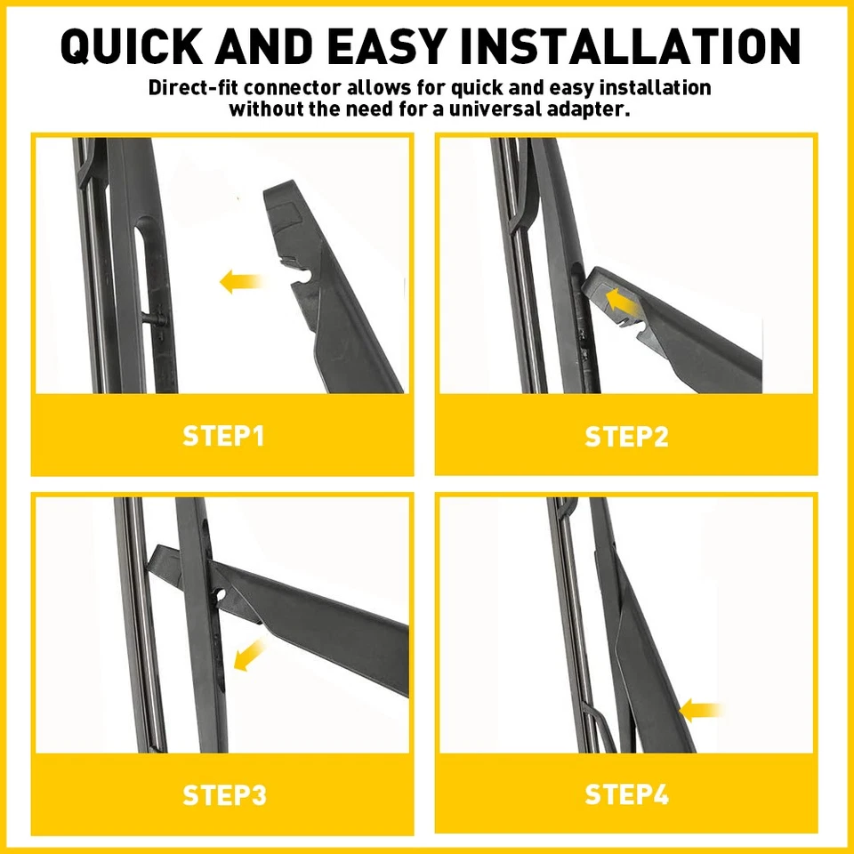 Rear Wiper Arm & Blade 2580774 For 1510189 2008-17 Enclave Buick 2009 2010 2011 - Image 2 of 4
