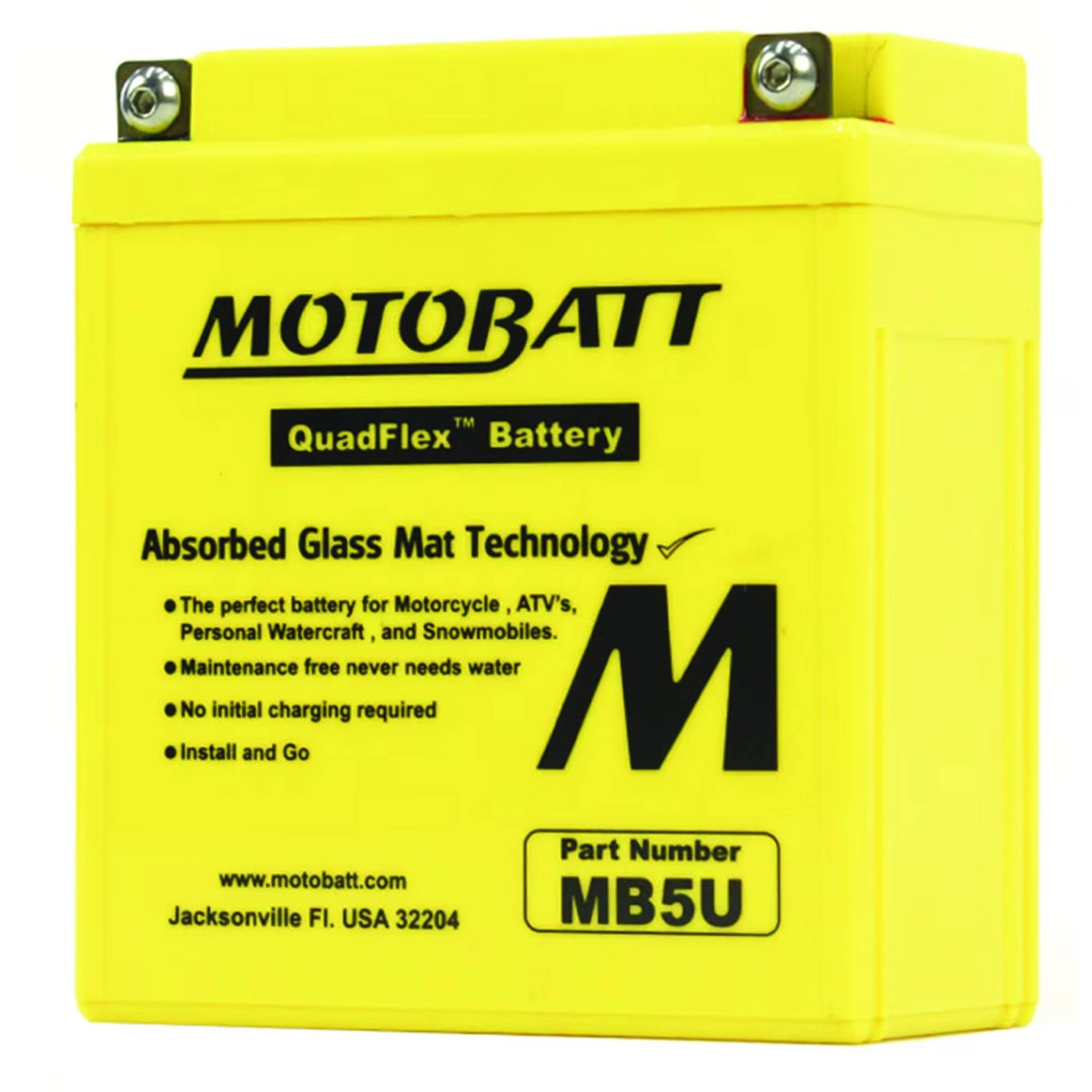 Motobatt Battery For Honda C70 Passport 70cc 82-83