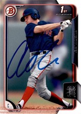 2015 Bowman Draft #172 Austin Rei Signed Boston Red Sox