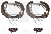 NK Bremsensatz, Trommelbremse 444836601 FüR Renault