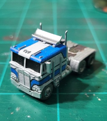 N Scale Kenworth K100 Flat Top Model Kits-3D Resin Print-2 PACK PLEASE READ INFO
