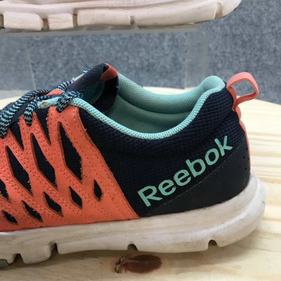 Reebok Shoes Womens 8.5 Yourflex Trainette RS 5.0 Running Sneakers Blue M48888 - Image 3 of 4