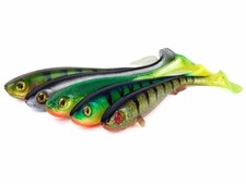Fox Rage Super Slick Shad 28cm Luccio Sander Esche Siliconiche UV COLORI