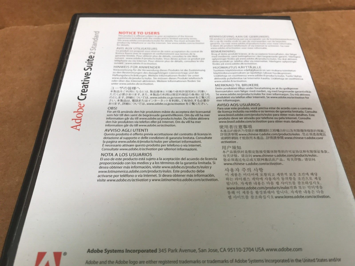 Adobe Creative Suite® 2 Premium for sale online | eBay Adobe Creative Suite® 2 Premium for sale online | eBay