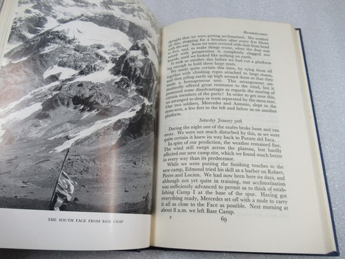 ACONCAGUA South Face - Ferlet & Poulet - 1956 1st ed HB-DJ - Mountaineering - Imagen 10 de 10
