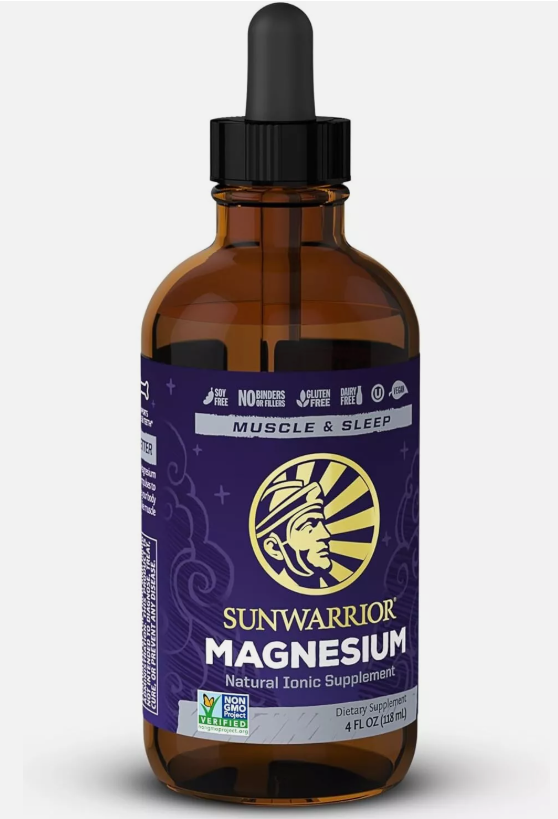 Sunwarrior Natural Ionic Liquid Magnesium Mineral Supplement 4 fl oz
