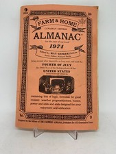 Vintage 1974 Canadian Edition Almanac ray Geiger Vol #9 10844 .50cents complete