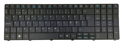 NEW ACER ASPIRE KEYBOARD E1-521 E1-531 E1-571 E1-521 8531 8571 DANISH