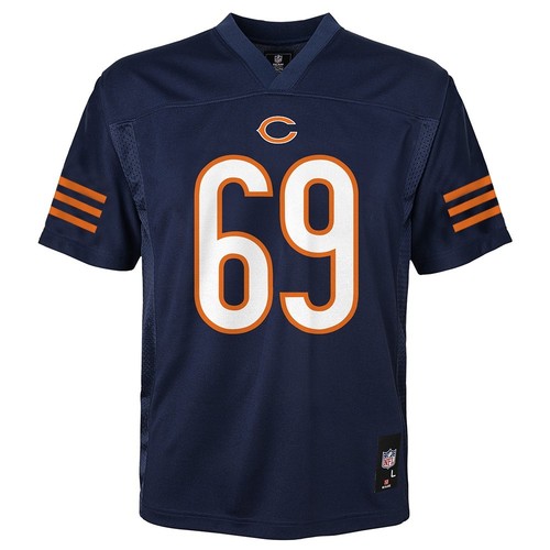 Jared Allen NFL Chicago Bears Mid Tier Home Navy Player Jersey Youth (S-XL) - Picture 2 of 2