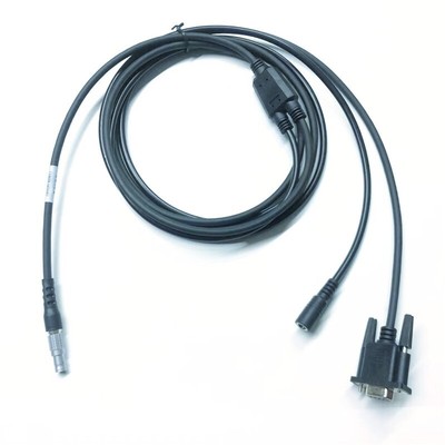 Leica GEV187D, Y-cable, connects TPS1200/TS to PC and power AC/DC adapter