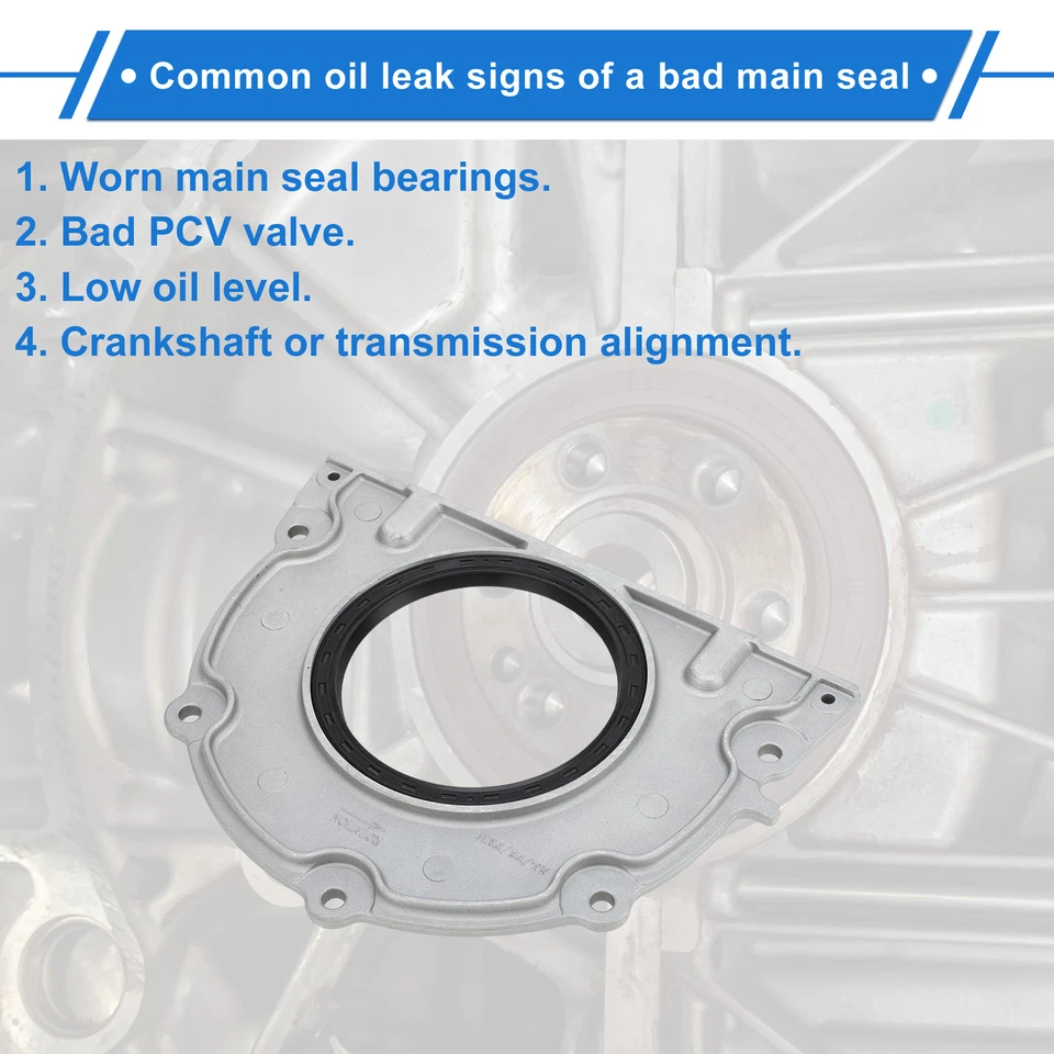 Sello de aceite del cigüeñal trasero de 1 pieza con brida para CADILLAC ATS SRX Nº12592242 Foto 3 de 4