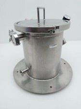 Shop Made S.S. Helium Leak Test Camber 7.5 L , 7.75" D x 9.75"H