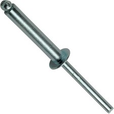 Pop Rivets 1/4" x 1" All Steel Dome Head Blind 8-16 Quantity 25