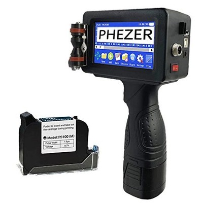 Upgraded P16 Handheld Inkjet Printer for Any Surface with Quick-Dry P16 Printer