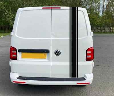 Fits VW Transporter T4 T5 T6 Rear Stripe Graphics Volkswagen Decals 1