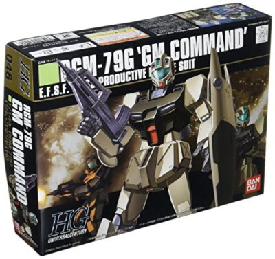 NEW Bandai Hobby HGUC 1/144#46 RGM-79G GM Command Gundam 0080 M