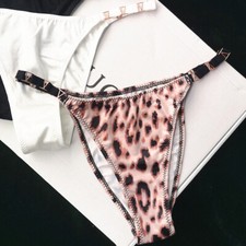 New 4 Pack Sexy Womens Knickers Thongs High Leg Bikini Lingeries Ladies Underwea