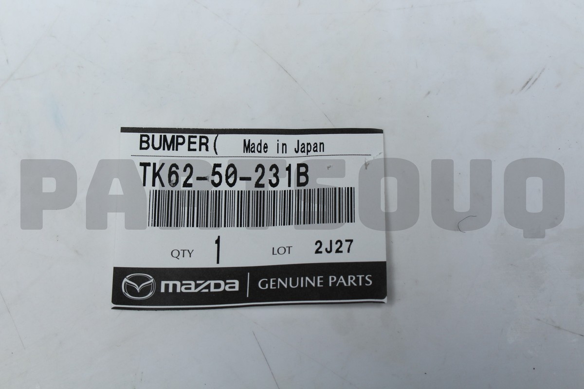 TK6250231B Genuine Mazda BUMPER (R) REAR TK62-50-231B | eBay