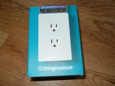 thingCHARGER 2X with Micro USB Adapter Phone Charging Outlet Thing Charger 2.1A