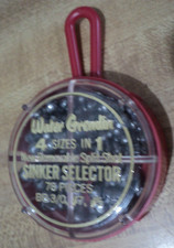 Water Gremlin 4 Sizes In 1 Sinker Selector 78 Pieces