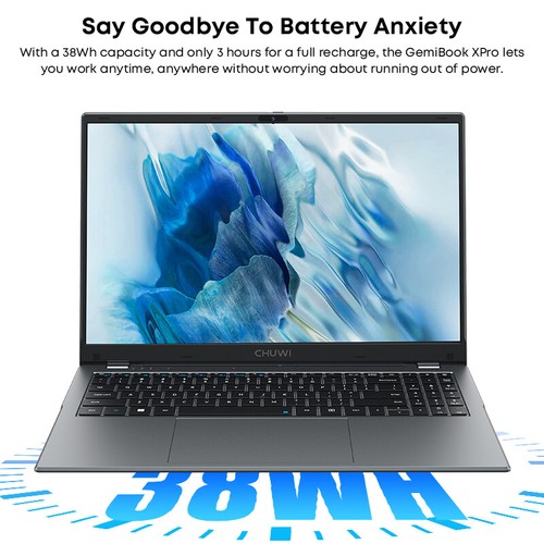 CHUWI 15.6in Laptop GemiBook Plus NOTEBOOK COMPUTER Intel N100 8GB 256GB WIN 11 - Picture 10 of 10