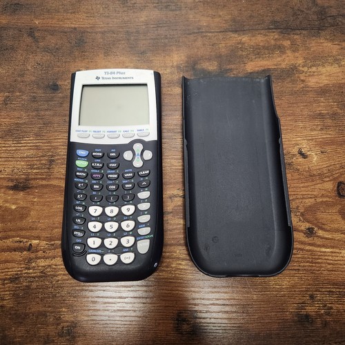 Texas Instruments TI-84 Plus Graphing Calculator Tested No Battery Cover - Picture 4 of 5
