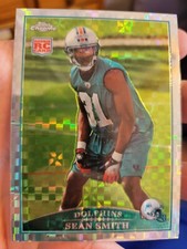 2009 Topps Chrome Xfractors #TC208 Sean Smith Dolphins 