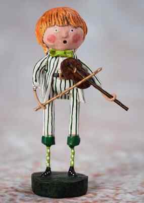 Lori Mitchell ''Frances the Fiddler'' St. Patrick's Day Series Collectible NEW