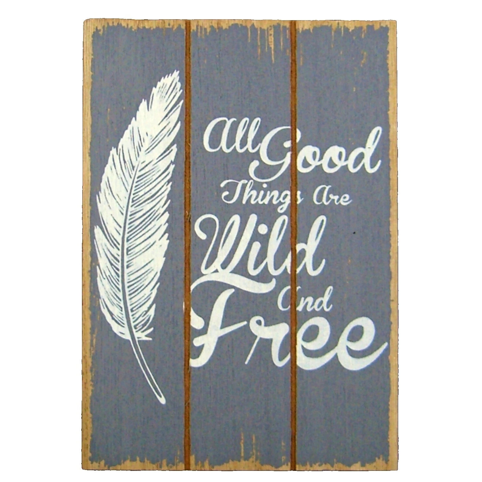 La naturaleza blanco Placas Y Letreros Decoración para el Hogar