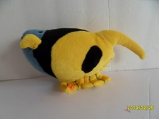 Steiff fish Heniochus button flag stuffed animal Germany 2703 ING