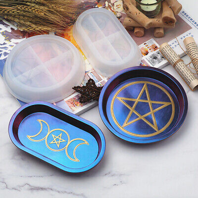 1 x Sun & Moon Star Plate Tray Silicone Mold DIY Resin Epoxy Craft Casting Q5V0 1 x Sun & Moon Star Plate Tray Silicone Mold DIY Resin Epoxy Craft Casting Q5V0