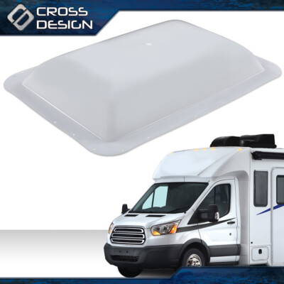 14'' X 22'' White RV Skylight Cover Camper Truck Trailer Food Truck Skylight