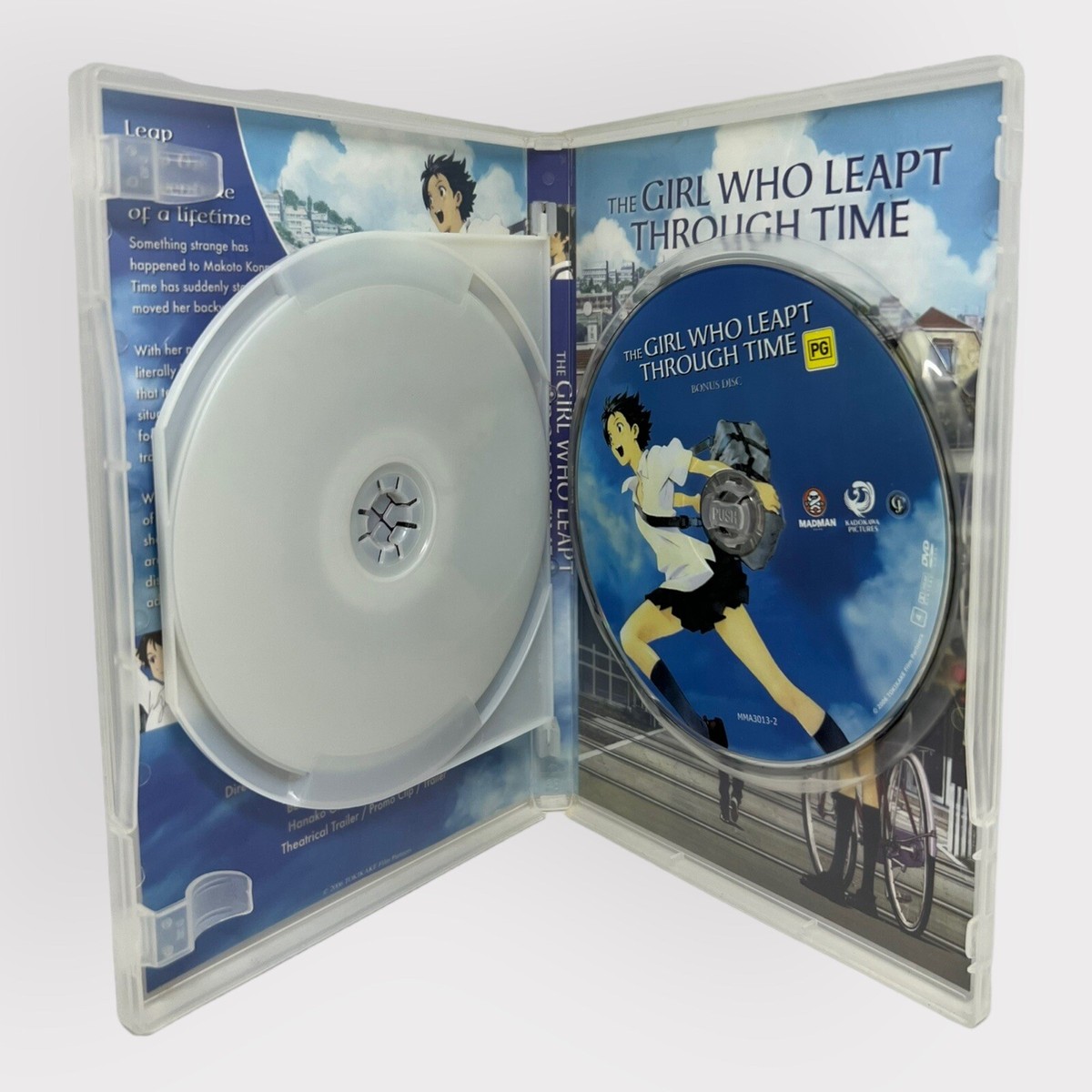 The Girl Who Leapt Through Time (Japanese) DVD (2 Disc Set