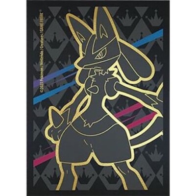 1 Single Sleeve Lucario | Pokemon ETB Crown Zenith EB12.5 SWSH12.5 (2023)